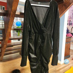 Robe de maternité en velour